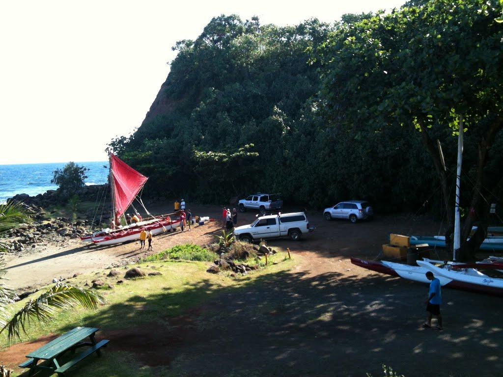 Race start at Keokea Beach by lummerzheim