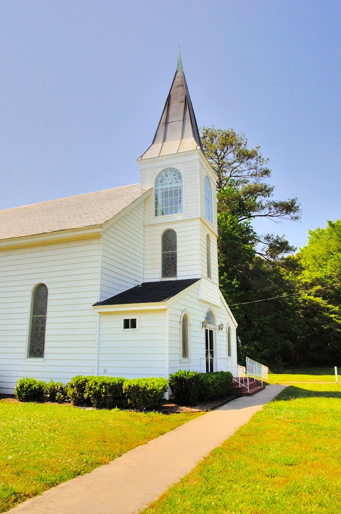 VIRGINIA: MATHEWS: CARDINAL: Zion Baptist Church, 3546 East River Road (S.R. 660) by Douglas W. Reynolds, Jr.