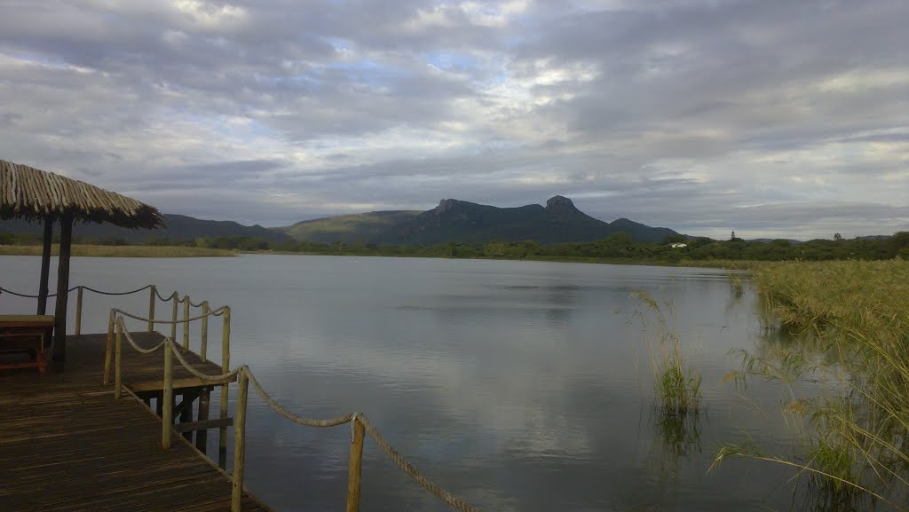 Jetty - Ghost Mountian Inn - Mkuze by John A Forbes