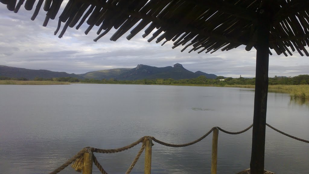 Jetty - Ghost Mountian Inn - Mkuze by John A Forbes