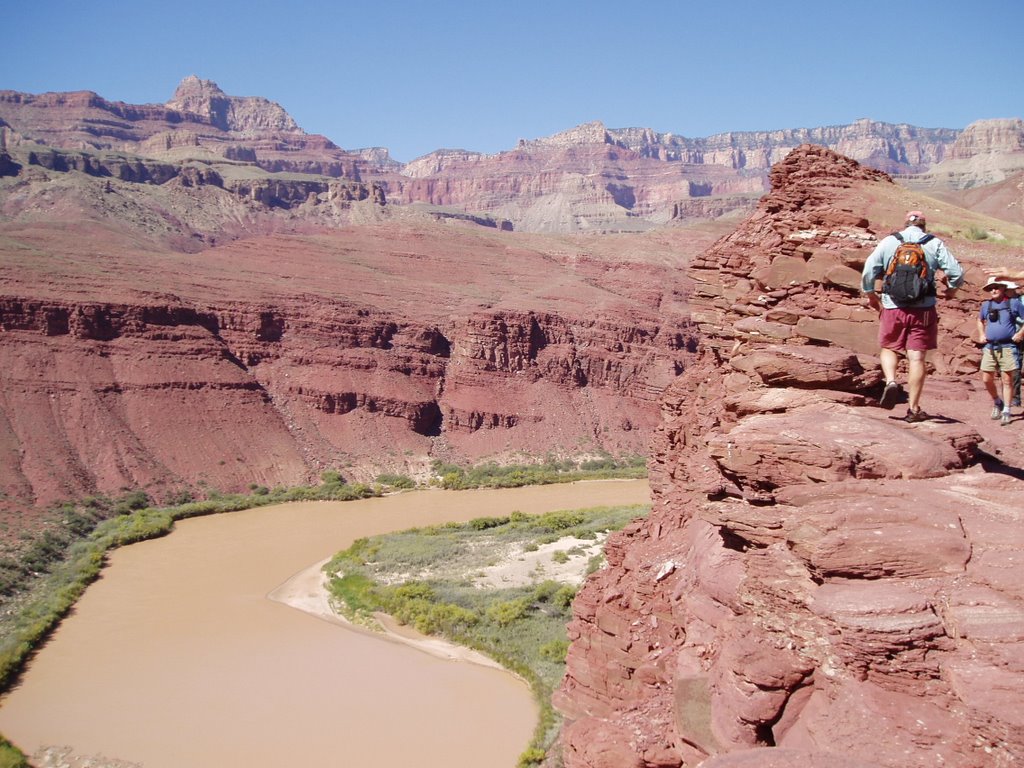 View down to Unkar Delta by jerigrandy