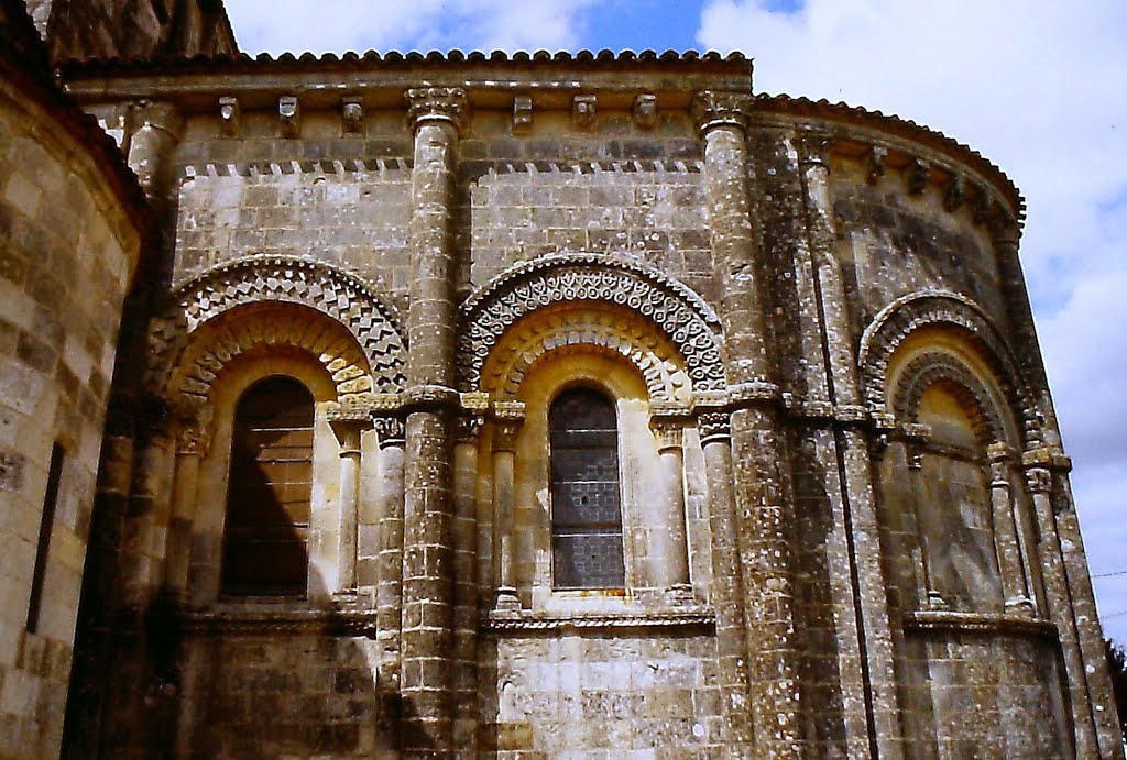 Matha - Eglise abbatiale Saint-Pierre de Marestay by Antoine Garnier