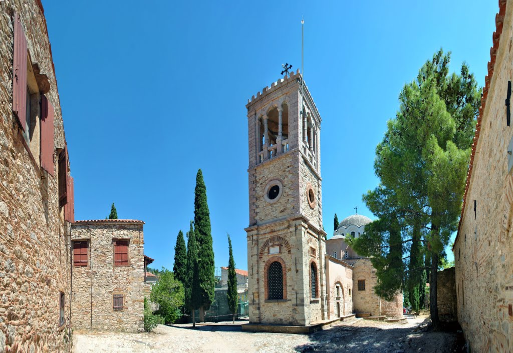 Chios - Nea Moni Monastery by Ovidiu Anca