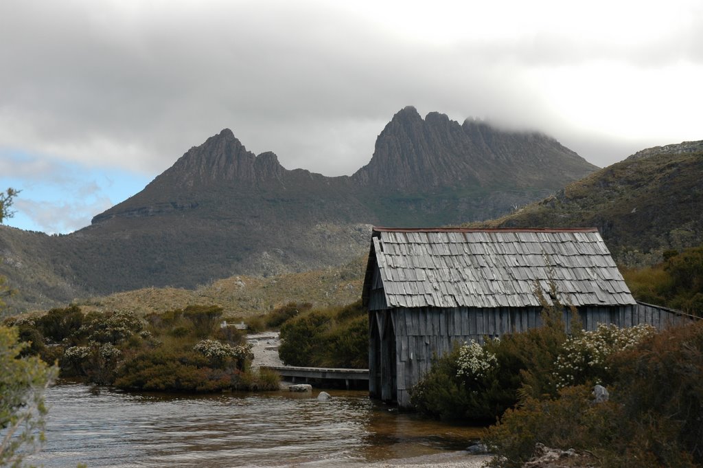 Boat shed & cradle moutain by estersteven