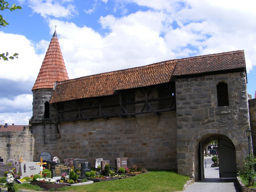 Eingang zur Kirchenburg by Edgar Bär