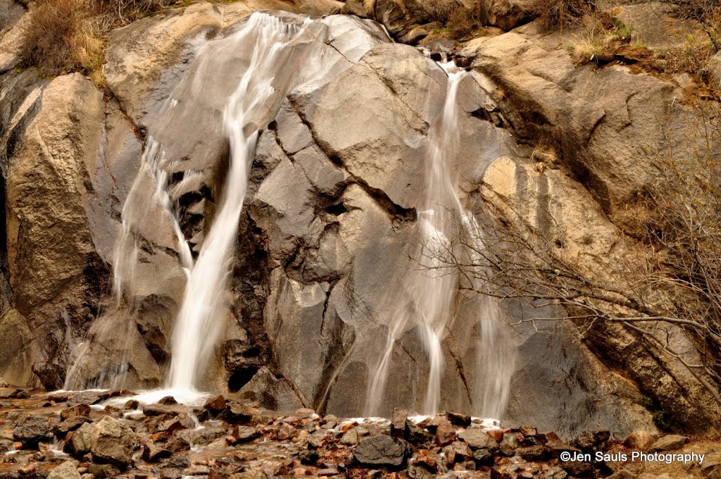 Helen Hunt Falls full view, Colorado Springs, CO by PurpleBling