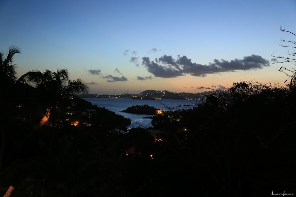 St. Thomas view from Serendip condos by Alessandro Patassini