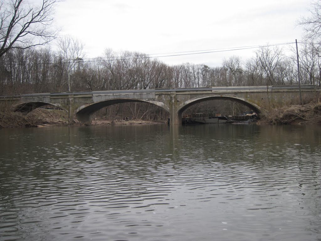 Route 140 bridge from up river by midatlanticriverrat