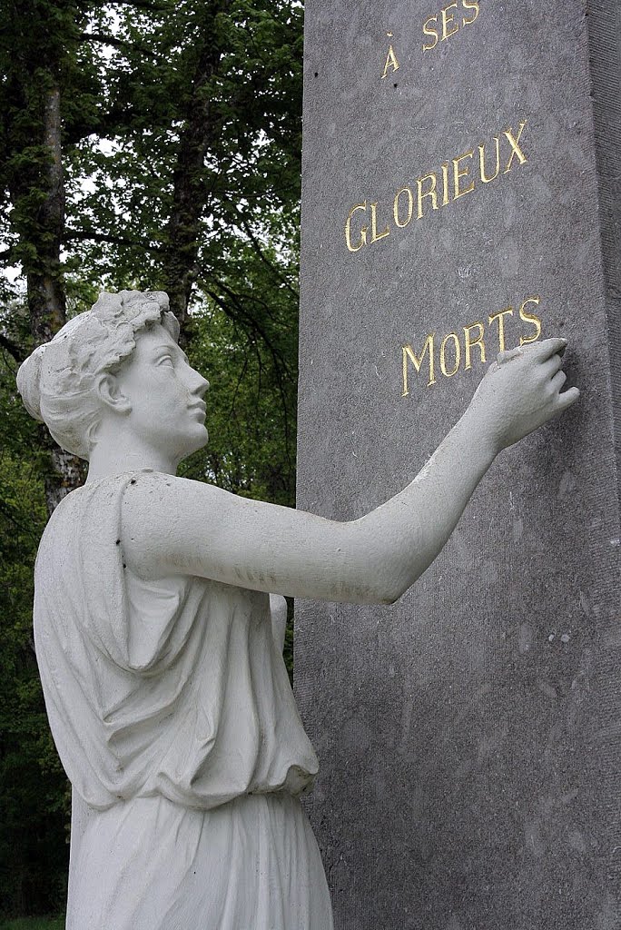 *Vauquois: monument aux morts 1914-1918 (détail) by Hans Briaire