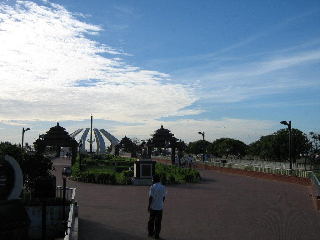 MGR memorial by Adithya Anand