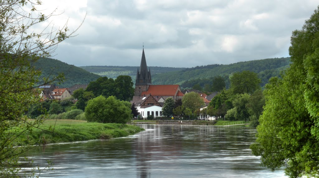 Blick auf Bodenfelde by M.Morell