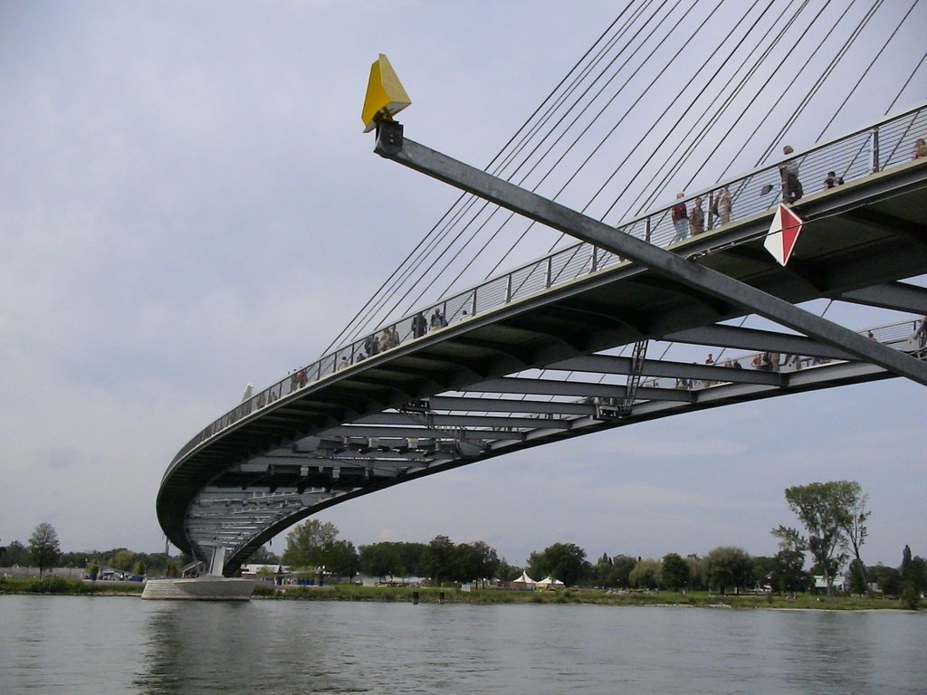 Fussgängerbrücke bei Kehl by www.waidele.com