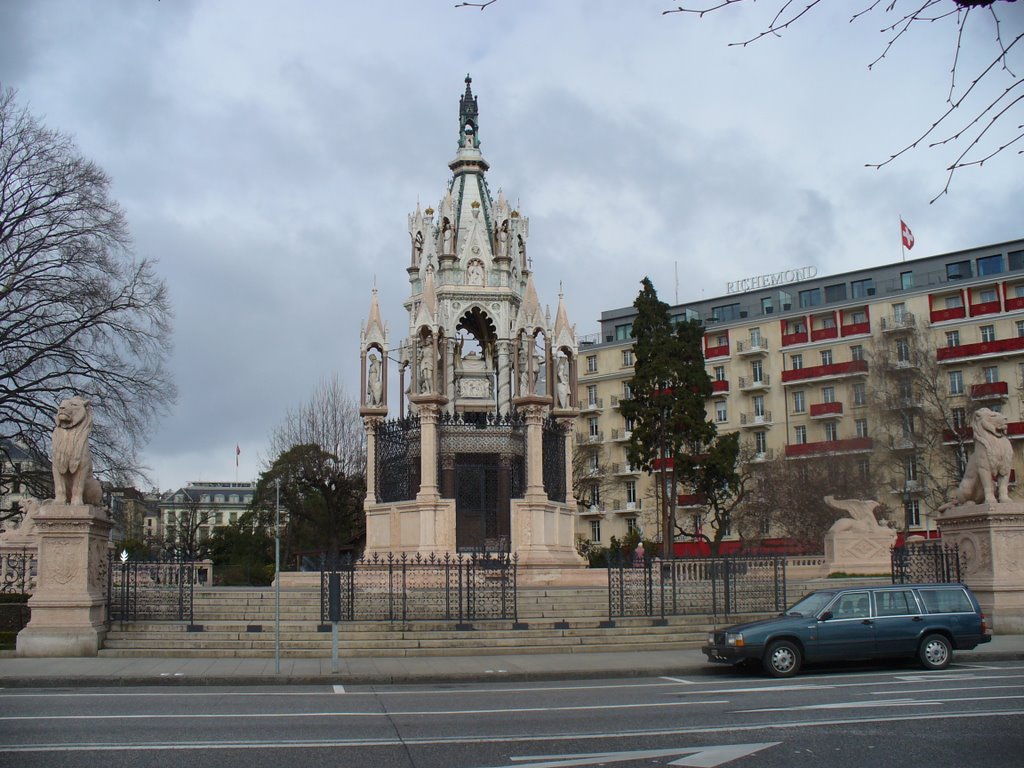 Genf, Brunswick-Monument by Füxlein