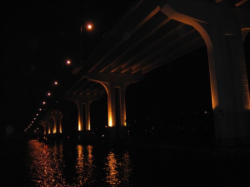 Under the bridge, Jensen Beach, FL by Kozminski