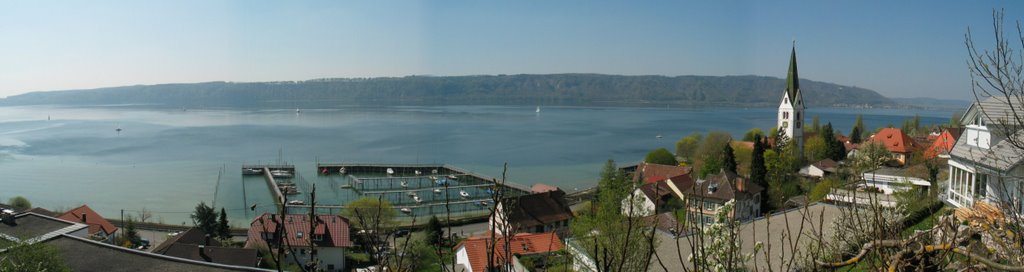 Panorama-Seeblick aus der Ferienwohnung by biberle30