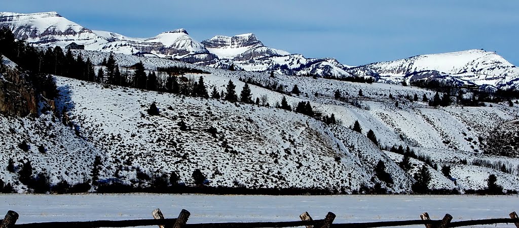 Teton montain range by Neale J