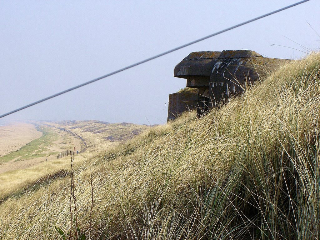 German Pill-Box Meijendel Wassenaar Holland by jan parie