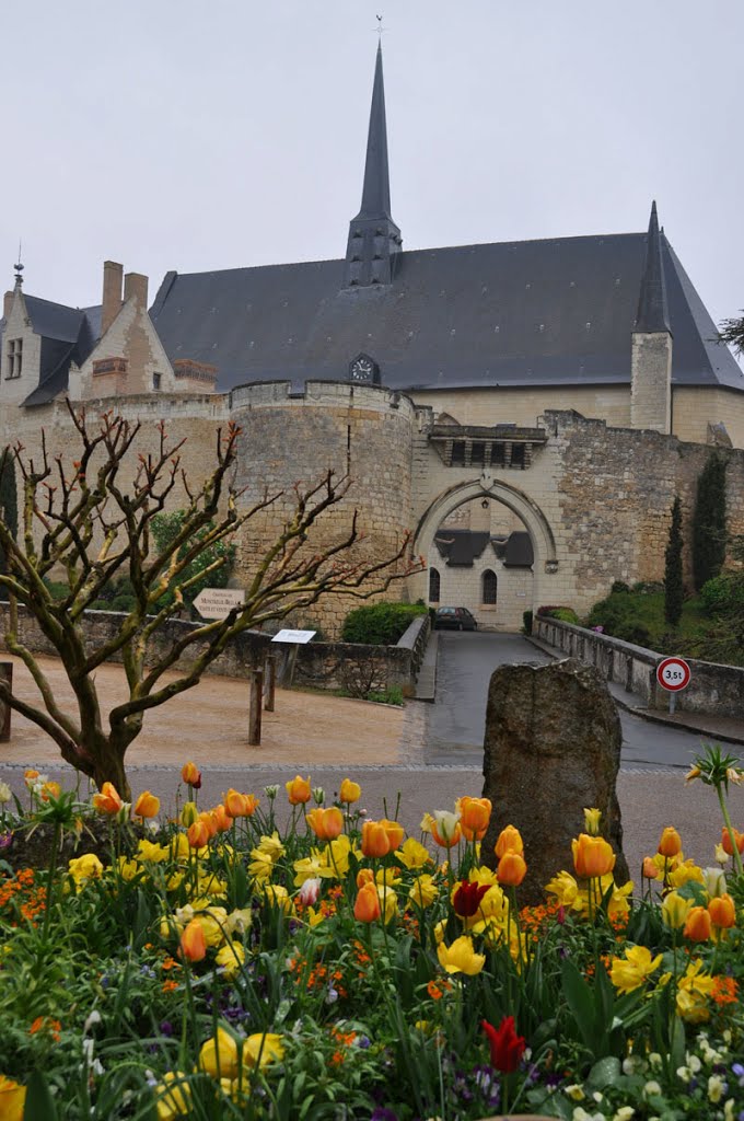 Château de Montreuil-Bellay, France by Sergey Brandys