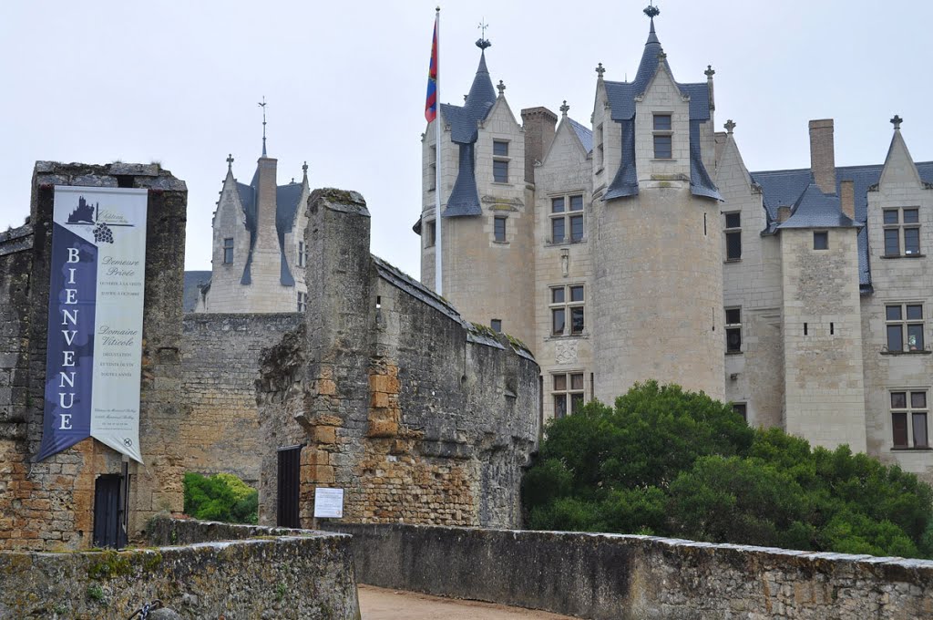 Château de Montreuil-Bellay, France by Sergey Brandys