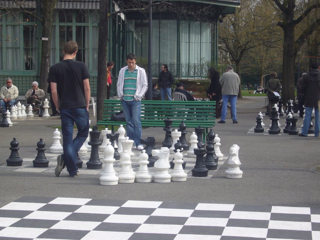 Real life chess game by Franjmar