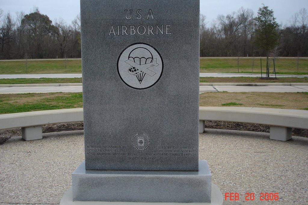 Airborne Monument Reverse by Mary Jane