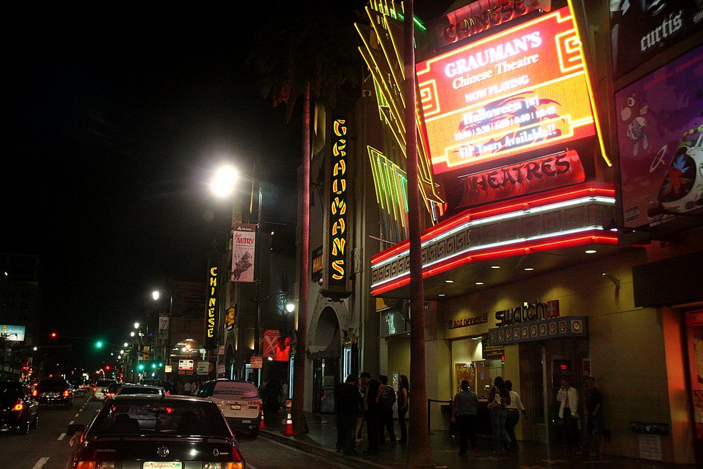 Hollywood Boulevard; Theater by Philippe Nieto