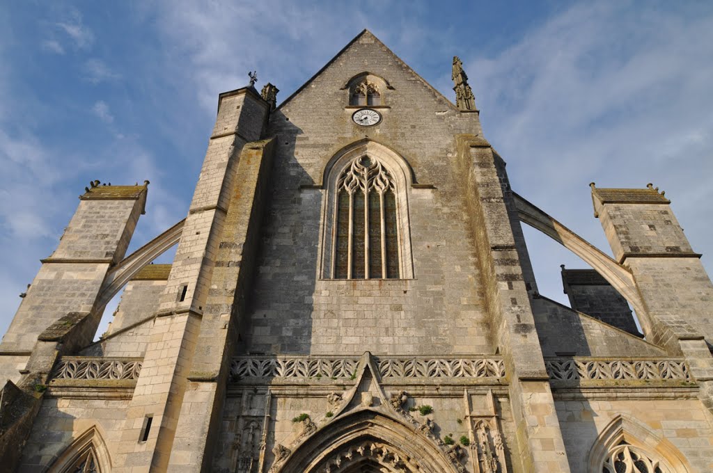 Basilique Notre-Dame de Cléry. Clery-Saint-Andry, France by Sergey Brandys