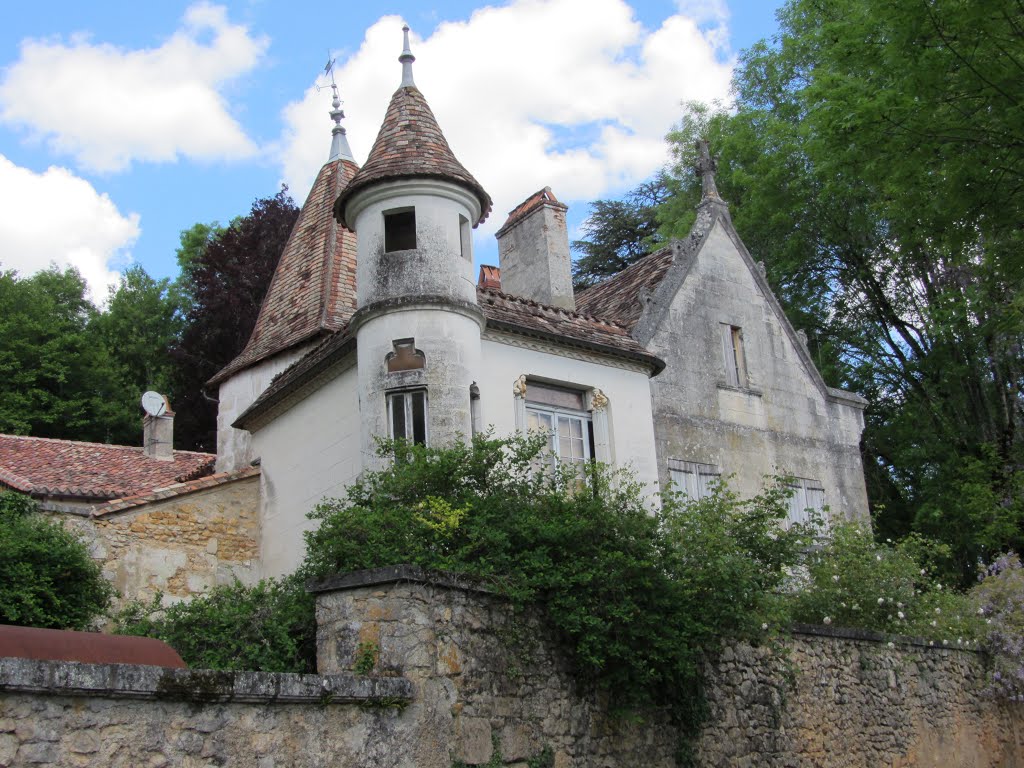 Wandeling in Sarliac-sur-L'Isle by Wim van Logten