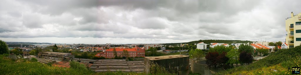 AMADORA city-Panoramic View of Alfragide village I by Del Dias