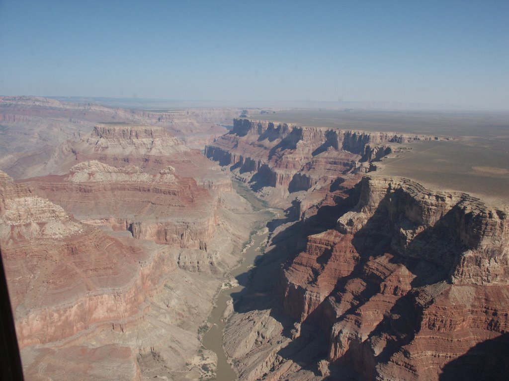 Grand Canyon from helicopter by griekspe