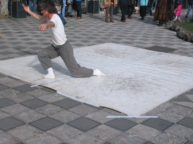 Artista ancora in piazza by zodiac