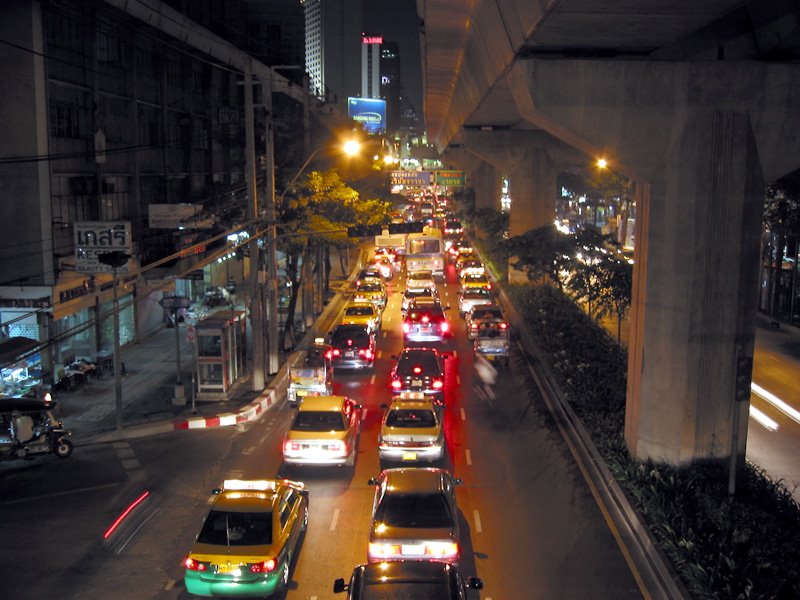 Bangkok at night by Steve C