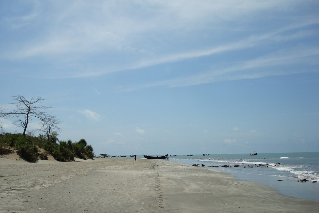 Sea beach by Ar. M. Hasan . H one