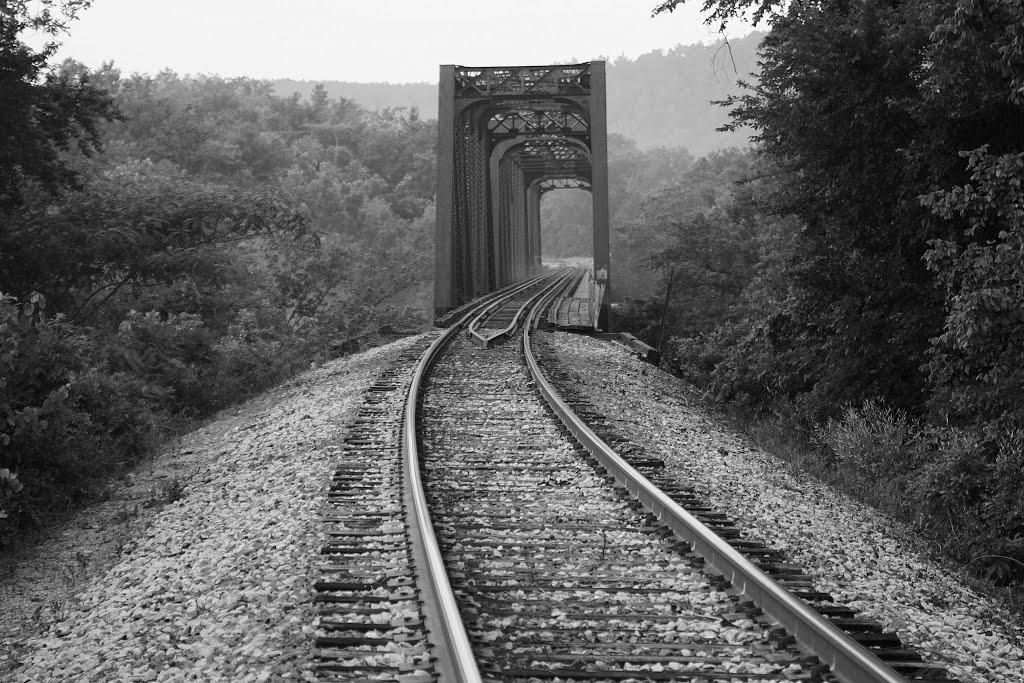 Norfork Railroad Trestle by dubsbyers