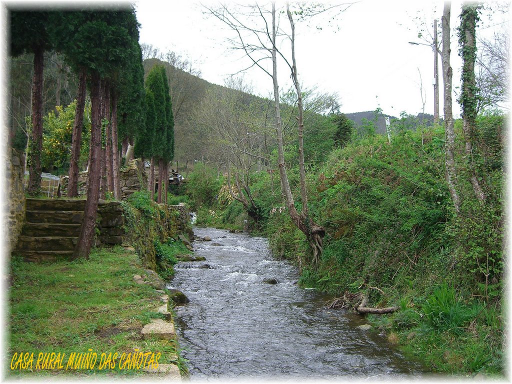 Muiño das Cañotas , (casa rural).Marzo 2008 by Jose Manuel Docal