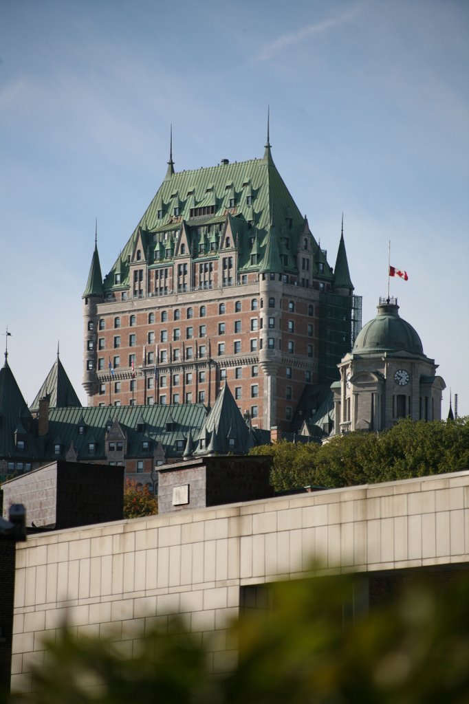 Château Frontenac, Québec, Québec, Canada by Hans Sterkendries