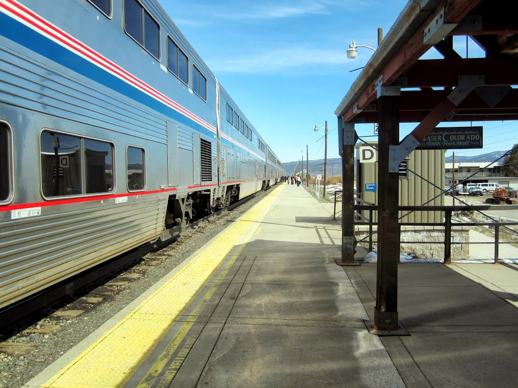 Trackside in Winter Park, Colorado. by slakingfool