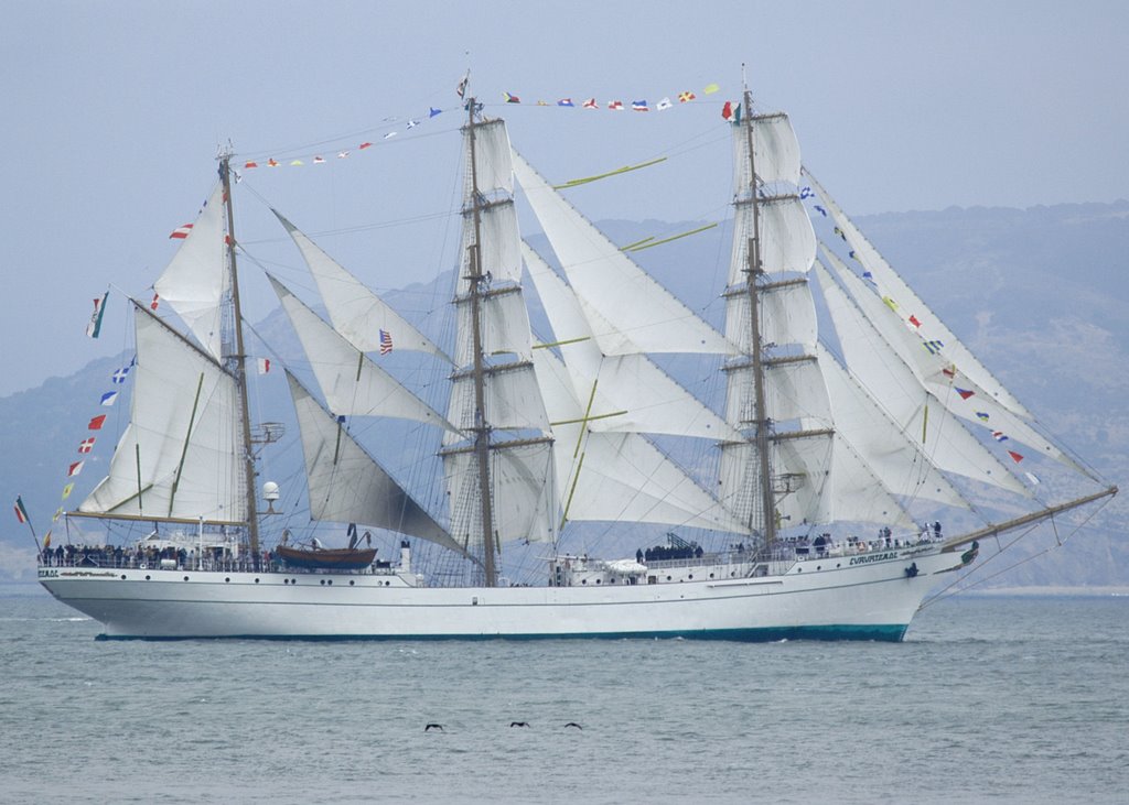 Tallship from Mexico by Bruce L Crandall