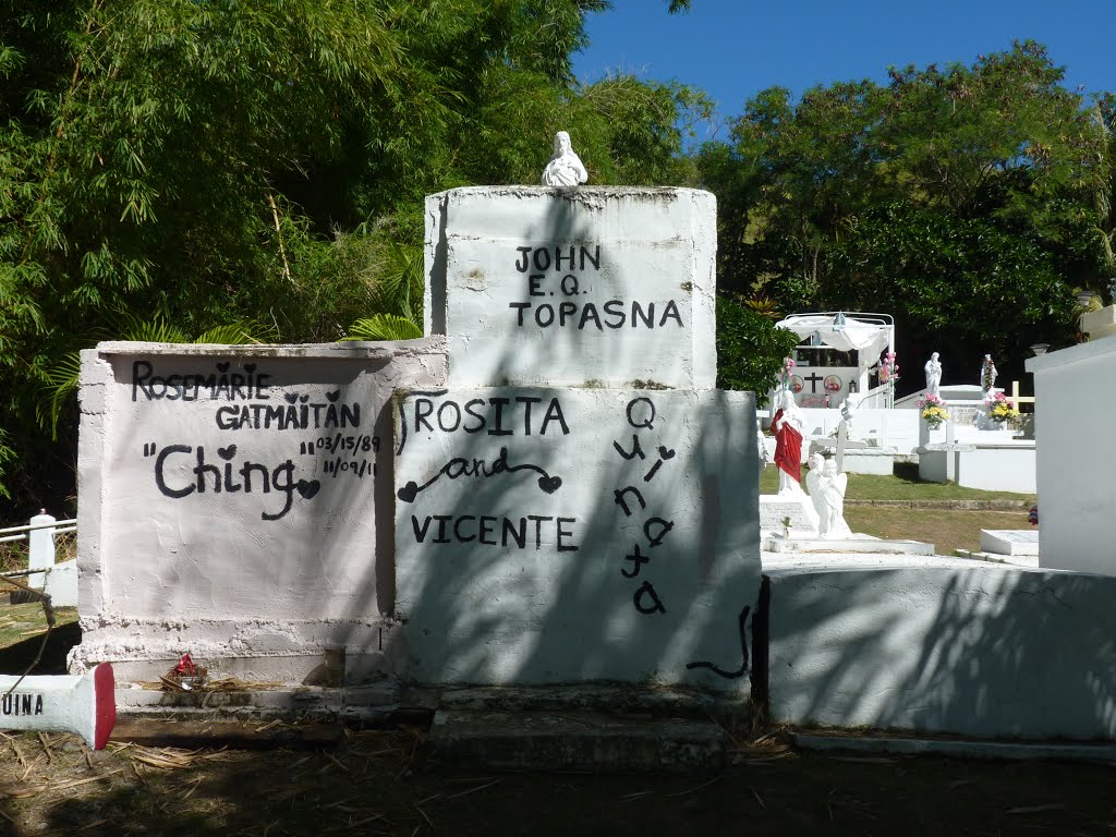 Cemetery in Umatac, Guam by Sven Mueller