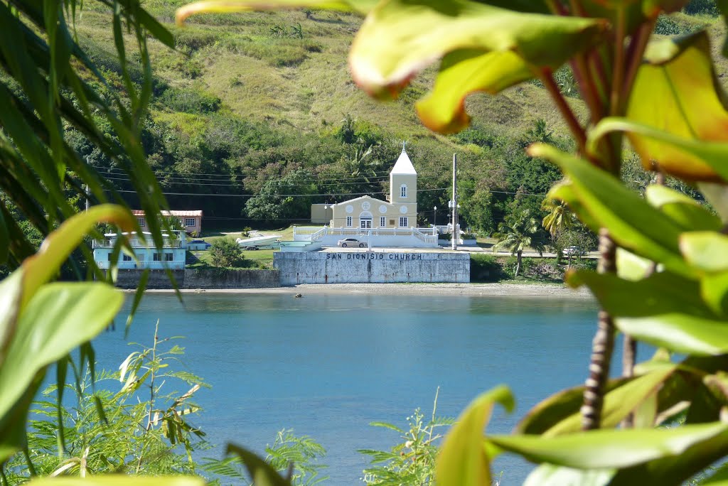 St. Dionisio Church, seen from the Cemetery across the Bay by Sven Mueller