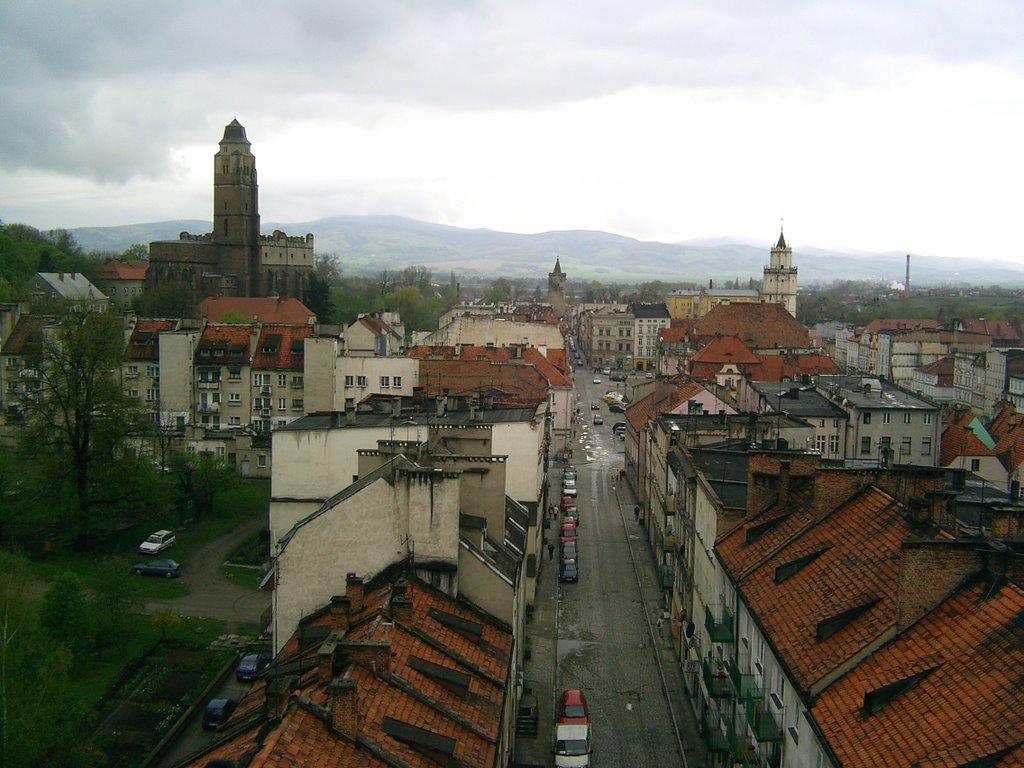 Paczków, widok z Wieży Wrocławskiej 2006.05.01 by mumrik:-)