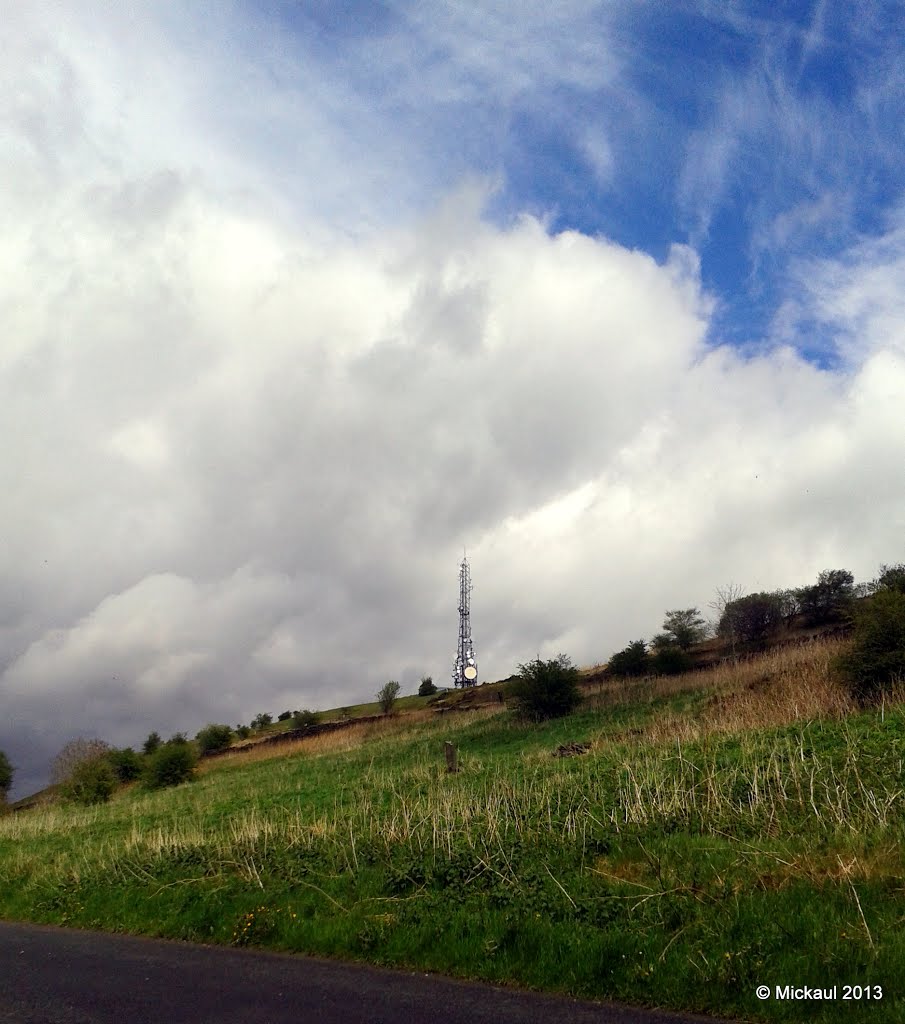 Harrop Edge Radio Mast, Cheshire, England. UK www.mickaul.com by mickaul