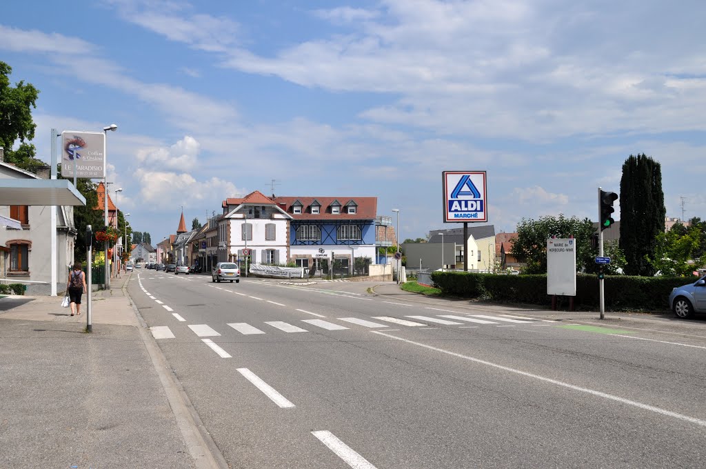 Around the Camping de l'Ill, Colmar, France. by Nicola e Pina Europa 2011