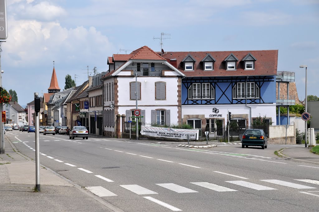 Around the Camping de l'Ill, Colmar, France. by Nicola e Pina Europa 2011