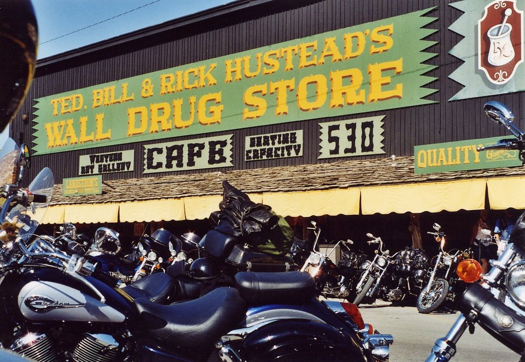 South Dakota - Wall Drug Store by Anthony Marais