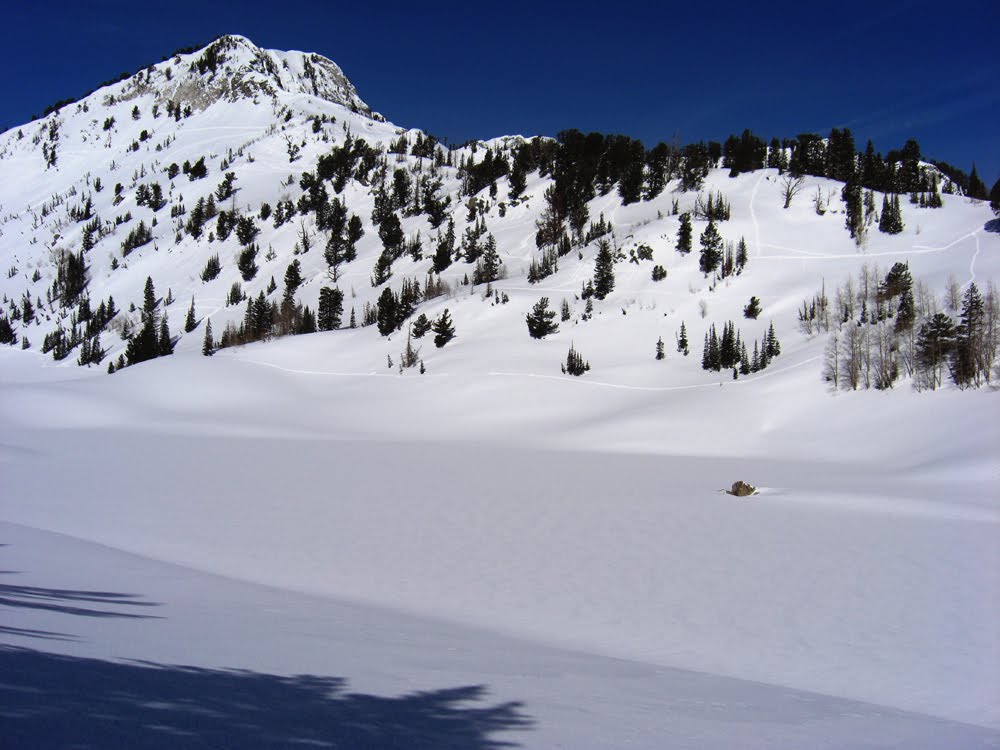 Twin Lakes Reservoir Winter by Shawn Baugh