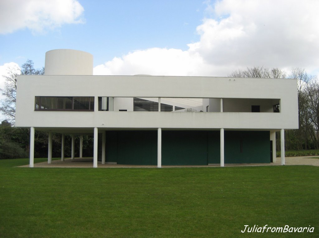 Villa Savoye, Poissy by JuliafromBavaria