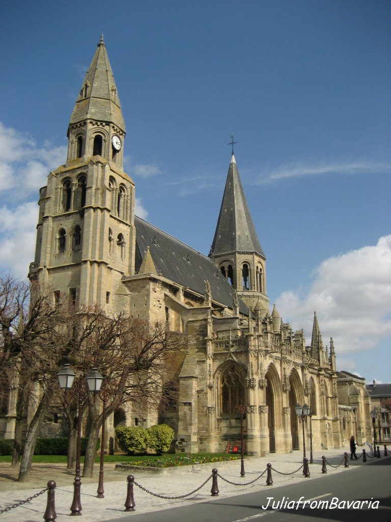 Church in Poissy by JuliafromBavaria