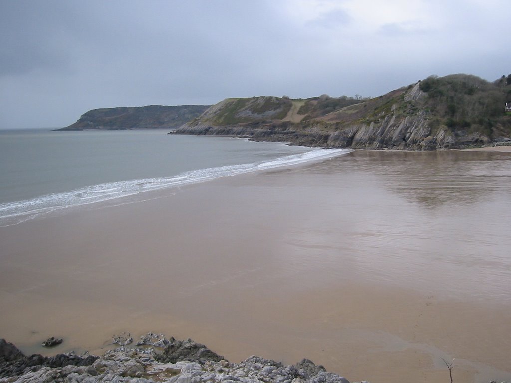 Caswell Bay by Jan Haas