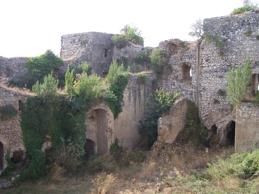 San Felice a Cancello - Il Cortile Del Castello Normanno - Vista Ovest by Konstantin Mitroshenko for Italy